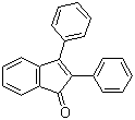 2,3-二苯基-1-茚酮結(jié)構(gòu)式_1801-42-9結(jié)構(gòu)式