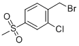 2-Chloro-4-(Methylsulphonyl)Benzyl Bromide Structure,180200-86-6Structure