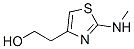 4-Thiazoleethanol, 2-(methylamino)-Structure,180207-27-6Structure 4-Thiazoleethanol, 2-(methylamino)- Structure,180207-27-6Structure