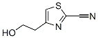 2-Thiazolecarbonitrile, 4-(2-hydroxyethyl)-Structure,180207-53-8Structure 2-Thiazolecarbonitrile, 4-(2-hydroxyethyl)- Structure,180207-53-8Structure