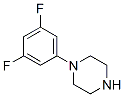 1-(3,5-二氟苯基)哌嗪結(jié)構(gòu)式_180698-14-0結(jié)構(gòu)式