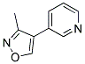 (9CI)-3-(3-甲基-4-異噁唑)-吡啶結(jié)構(gòu)式_181178-92-7結(jié)構(gòu)式