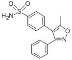 4-(5-Methyl-3-phenyl-4-isoxazolyl)benzenesulfonamide Structure,181695-72-7Structure