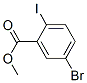 Methyl 5-bromo-2-iodobenzoate Structure,181765-86-6Structure