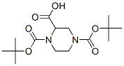 1,2,4-Piperazinetricarboxylic acid, 1,4-bis(1,1-dimethylethyl) esterStructure,181955-79-3Structure 1,2,4-Piperazinetricarboxylic acid, 1,4-bis(1,1-dimethylethyl) ester Structure,181955-79-3Structure
