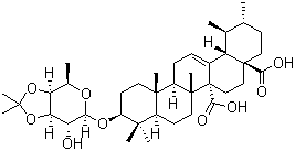 Quinovic acid 3-o-(3’,4’-o-isopropylidene)-beta-d-fucopyranosideStructure,182132-59-8Structure Quinovic acid 3-o-(3’,4’-o-isopropylidene)-beta-d-fucopyranoside Structure,182132-59-8Structure