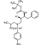Tert-butyl((2s,3r)-4-(4-amino-n-isobutylphenylsulfonamido)-3-hydroxy-1-phenylbutan-2-yl)carbamateStructure,183004-94-6Structure Tert-butyl((2s,3r)-4-(4-amino-n-isobutylphenylsulfonamido)-3-hydroxy-1-phenylbutan-2-yl)carbamate Structure,183004-94-6Structure