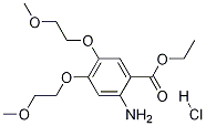 Ethyl2-amino-4,5-bis(2-methoxyethoxy)benzoatehydrochlorideStructure,183322-17-0Structure Ethyl2-amino-4,5-bis(2-methoxyethoxy)benzoatehydrochloride Structure,183322-17-0Structure