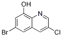 6-Bromo-3-chloro-8-quinolinol Structure,183543-68-2Structure