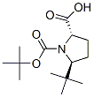 (2S,5S)-N-Boc-5-tert-butylpyrrolidine-2-carboxylic acidStructure,185142-24-9Structure (2S,5S)-N-Boc-5-tert-butylpyrrolidine-2-carboxylic acid Structure,185142-24-9Structure