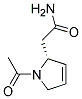 (r)-(9ci)-1-乙?；?2,5-二氫-1H-吡咯-2-乙酰胺結(jié)構(gòu)式_185410-96-2結(jié)構(gòu)式