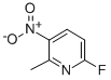 2-Fluoro-5-nitro-6-methylpyridine Structure,18605-16-8Structure