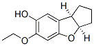 1H-cyclopenta[b]benzofuran-7-ol,6-ethoxy-2,3,3a,8b-tetrahydro-,cis-(9ci) Structure,186664-65-3Structure