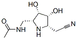 (9ci)-n-[[5-(氰基甲基)-3,4-二羥基-2-吡咯烷]甲基]-乙酰胺結(jié)構(gòu)式_188019-33-2結(jié)構(gòu)式