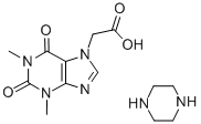 Acefylline Piperazine Structure,18833-13-1Structure