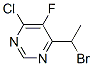 6-(1-Bromoethyl)-4-chloro-5-fluoropyrimidine Structure,188416-28-6Structure