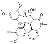 3’-HydroxyrocaglamideStructure,189322-67-6Structure 3’-Hydroxyrocaglamide Structure,189322-67-6Structure