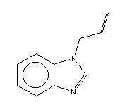 (9ci)-1-(2-丙烯基)-1H-苯并咪唑結(jié)構(gòu)式_19018-22-5結(jié)構(gòu)式