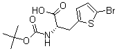 (S)-N-Boc-2-(5-bromothienyl)-alanineStructure,190319-95-0Structure (S)-N-Boc-2-(5-bromothienyl)-alanine Structure,190319-95-0Structure