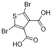 2,5-Dibromothiophene-3,4-dicarboxylic acidStructure,190723-12-7Structure 2,5-Dibromothiophene-3,4-dicarboxylic acid Structure,190723-12-7Structure