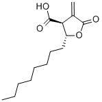 Trans-4-Carboxy-5-octyl-3-methylene-butyrolactone Structure,191282-48-1Structure