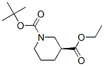 1,3-Piperidinedicarboxylic acid, 1-(1,1-dimethylethyl) 3-ethyl ester, (S)- Structure,191599-51-6Structure