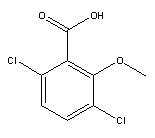2,5-Dichloro-6-methoxybenzoic acidStructure,1918-00-9Structure 2,5-Dichloro-6-methoxybenzoic acid Structure,1918-00-9Structure