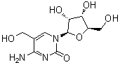 5-(Hydroxymethyl)cytidineStructure,19235-17-7Structure 5-(Hydroxymethyl)cytidine Structure,19235-17-7Structure