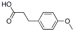 3-(4-Methoxyphenyl)propionic acid Structure,1929-29-9Structure