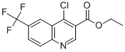 4-Chloro-6-trifluoromethyl-quinoline-3-carboxylic acid ethyl esterStructure,193827-69-9Structure 4-Chloro-6-trifluoromethyl-quinoline-3-carboxylic acid ethyl ester Structure,193827-69-9Structure