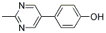 Phenol, 4-(2-methyl-5-pyrimidinyl)-(9ci)Structure,193885-92-6Structure Phenol, 4-(2-methyl-5-pyrimidinyl)-(9ci) Structure,193885-92-6Structure