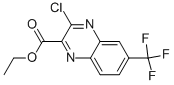 Ethyl-3-chloro-6-(trifluoromethyl)quinoxaline-2-carboxylateStructure,194423-80-8Structure Ethyl-3-chloro-6-(trifluoromethyl)quinoxaline-2-carboxylate Structure,194423-80-8Structure