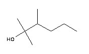 2,3-二甲基-2-己醇結(jié)構(gòu)式_19550-03-9結(jié)構(gòu)式