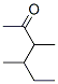 3,4-二甲基-2-己酮結(jié)構(gòu)式_19550-10-8結(jié)構(gòu)式