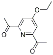 Ethanone, 1,1-(4-ethoxy-2,6-pyridinediyl)bis-(9ci)Structure,195967-09-0Structure Ethanone, 1,1-(4-ethoxy-2,6-pyridinediyl)bis-(9ci) Structure,195967-09-0Structure