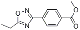 4-(5-Ethyl-1,2,4-oxadiazol-3-yl)Benzoic acid methyl esterStructure,196301-95-8Structure 4-(5-Ethyl-1,2,4-oxadiazol-3-yl)Benzoic acid methyl ester Structure,196301-95-8Structure