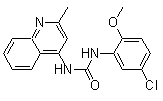 1-(5-Chloro-2-methoxyphenyl)-3-(2-methylquinolin-4-yl)ureaStructure,196868-63-0Structure 1-(5-Chloro-2-methoxyphenyl)-3-(2-methylquinolin-4-yl)urea Structure,196868-63-0Structure