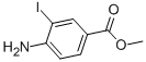 Methyl 4-amino-3-iodobenzoate Structure,19718-49-1Structure