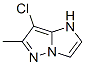 1H-imidazo[1,2-b]pyrazole, 7-chloro-6-methyl- Structure,197356-54-0Structure