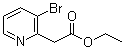 (3-Bromo-pyridin-2-yl)-acetic acid ethyl esterStructure,197376-41-3Structure (3-Bromo-pyridin-2-yl)-acetic acid ethyl ester Structure,197376-41-3Structure
