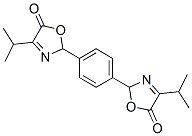 5(2H)-oxazolone, 2,2-(1,4-phenylene)bis[4-(1-methylethyl)-Structure,198057-82-8Structure 5(2H)-oxazolone, 2,2-(1,4-phenylene)bis[4-(1-methylethyl)- Structure,198057-82-8Structure