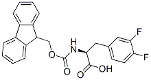 FMOC-L-3,4-DifluoropheStructure,198560-43-9Structure FMOC-L-3,4-Difluorophe Structure,198560-43-9Structure