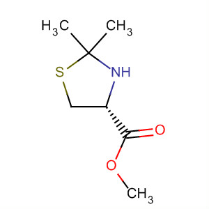 L-2,2-dimethylthiazolidine-4-carboxylic acid methyl esterStructure,19907-59-6Structure L-2,2-dimethylthiazolidine-4-carboxylic acid methyl ester Structure,19907-59-6Structure