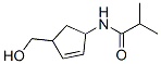N-[4-(羥基甲基)-2-環(huán)戊烯-1-基]-2-甲基丙酰胺結(jié)構(gòu)式_199395-85-2結(jié)構(gòu)式