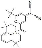 4-(Dicyanomethylene)-2-tert-butyl-6-(1,1,7,7-tetramethyljulolidin-4-yl-vinyl)-4H-pyranStructure,200052-70-6Structure 4-(Dicyanomethylene)-2-tert-butyl-6-(1,1,7,7-tetramethyljulolidin-4-yl-vinyl)-4H-pyran Structure,200052-70-6Structure