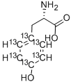 L-Tyrosine-phenyl-13C6Structure,201595-63-3Structure L-Tyrosine-phenyl-13C6 Structure,201595-63-3Structure