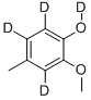 2-Methoxy-4-methylphenol-3,5,6-d3,odStructure,20189-08-6Structure 2-Methoxy-4-methylphenol-3,5,6-d3,od Structure,20189-08-6Structure