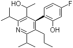 3-Pyridinemethanol, 4-(4-fluoro-2-hydroxyphenyl)-α-methyl-2,6-bis(1-methylethyl)-5-propyl-, (αR,4S)-rel- (9CI)Structure,202917-18-8Structure 3-Pyridinemethanol, 4-(4-fluoro-2-hydroxyphenyl)-α-methyl-2,6-bis(1-methylethyl)-5-propyl-, (αR,4S)-rel- (9CI) Structure,202917-18-8Structure