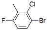 3-Bromo-2-chloro-6-fluorotoluene Structure,203302-92-5Structure