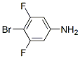 4-溴-3,5-二氟苯胺結(jié)構(gòu)式_203302-95-8結(jié)構(gòu)式